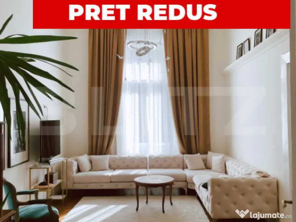 Apartament 2 camere, 70 mp, zona Central