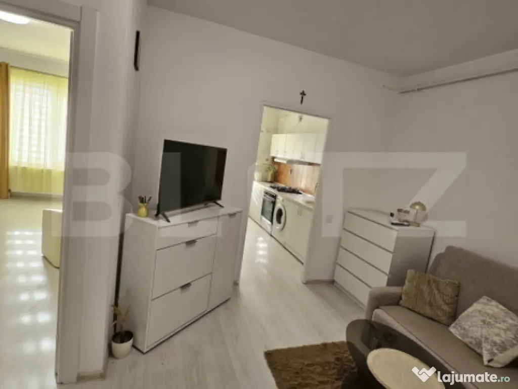 Apartament decomandat cu 2 camere, 41 mp utili, parcare incl