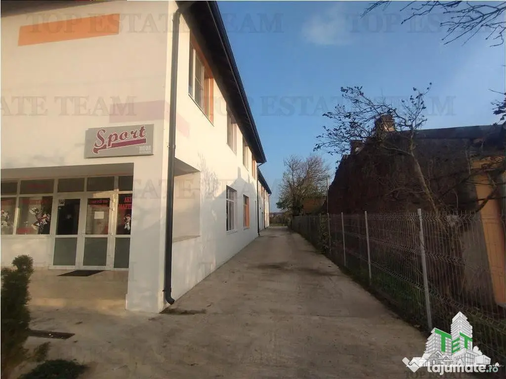 Spatiu comercial nou p 1, suprafata 520 mp, teren 1150 mp, i 