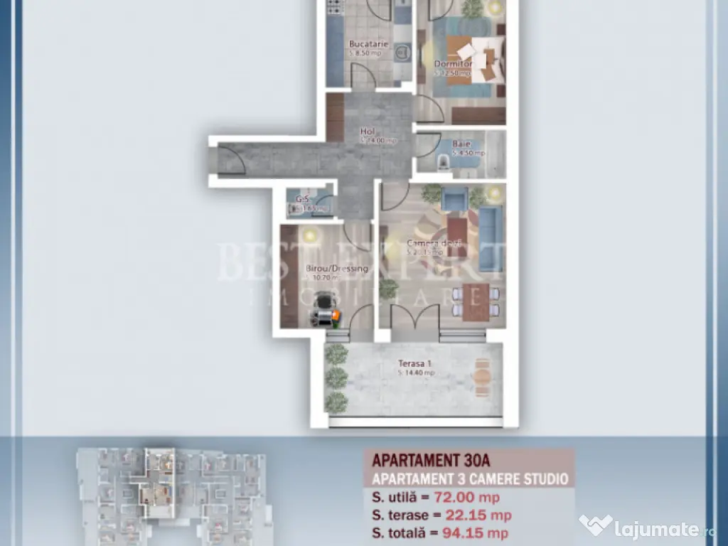 2 Camere Direct Dezvoltator Ideal Familie