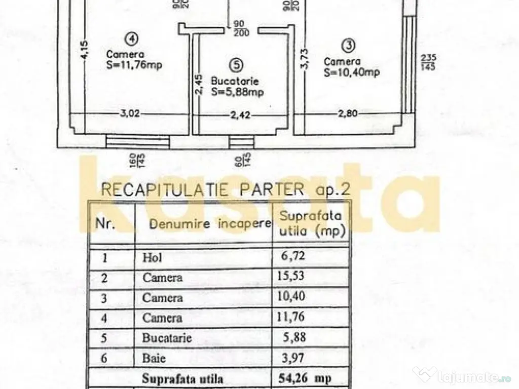 OPORTUNITATE | APARTAMENT 3 CAMERE CU CURTE PROPRIE | CON... 