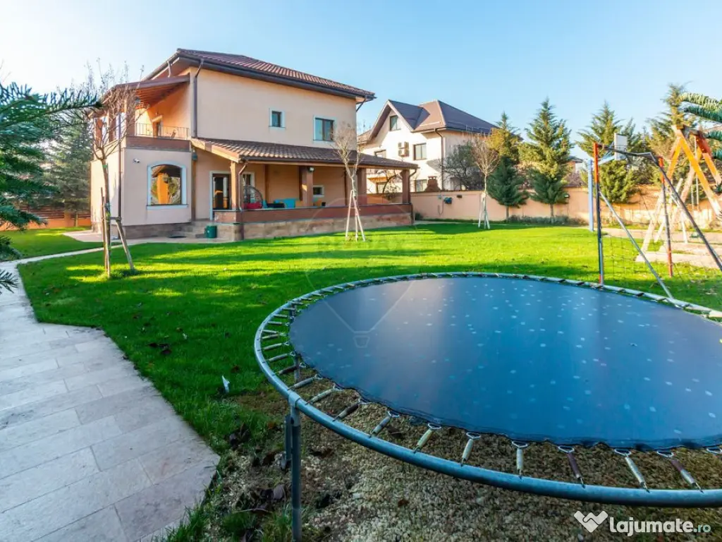 Vilă P+E+M cu 4 camere, 294 mp, Berceni/Ilfov 