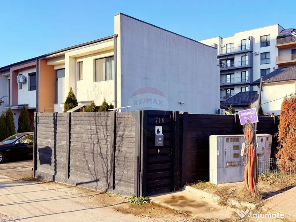 Vila 4 camere Ariesului | Teren 251 mp | 2 parcari | 10 m... 