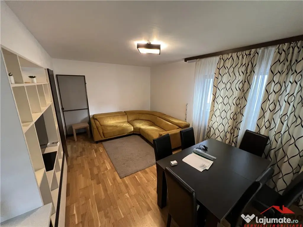 Apartament 3 camere, bloc 2015, mobilat utilat, etaj 1, bo