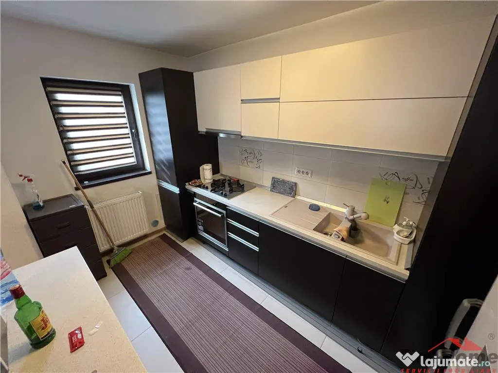 Apartament 3 camere, bloc 2015, mobilat utilat, etaj 1, bo