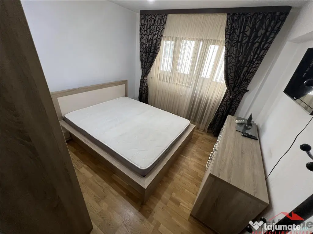 Apartament 3 camere, bloc 2015, mobilat utilat, etaj 1, bo