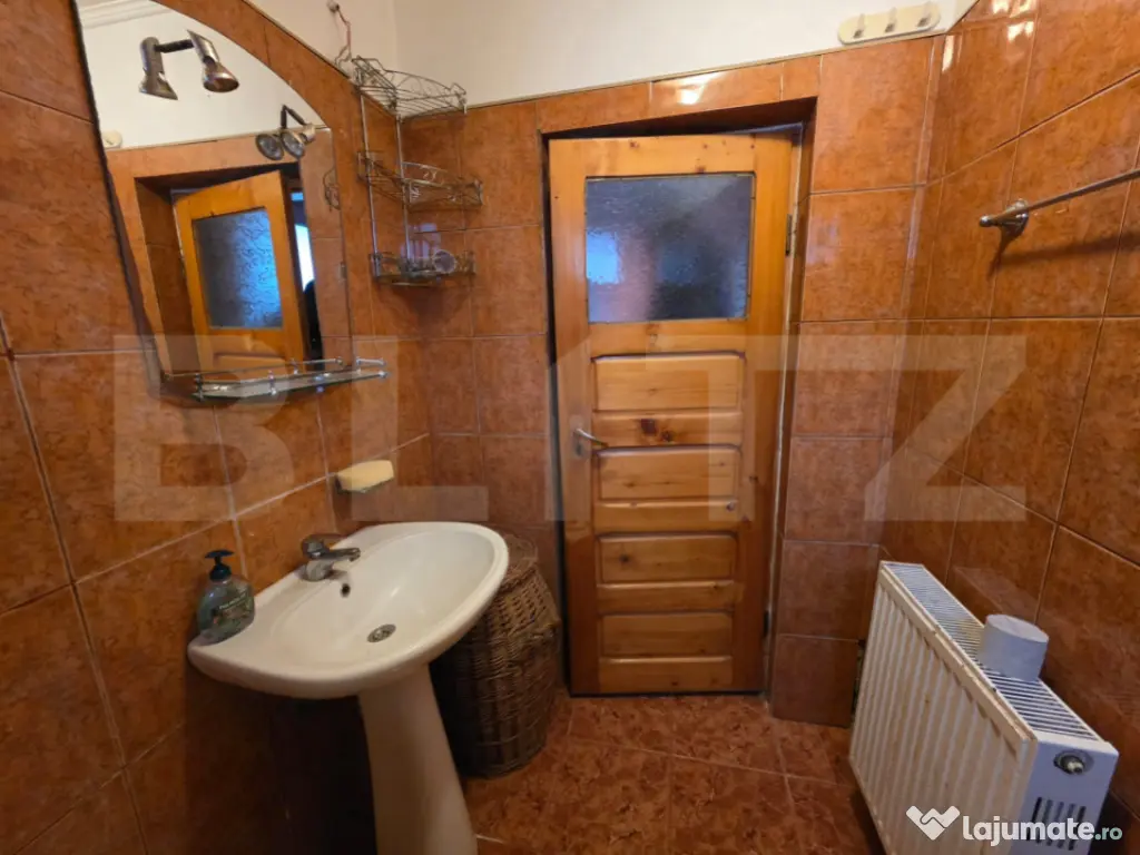 Casă cu teren generos și baltă de pescuit – Găești 