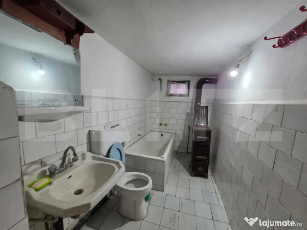 Casă cu teren generos și baltă de pescuit – Găești 