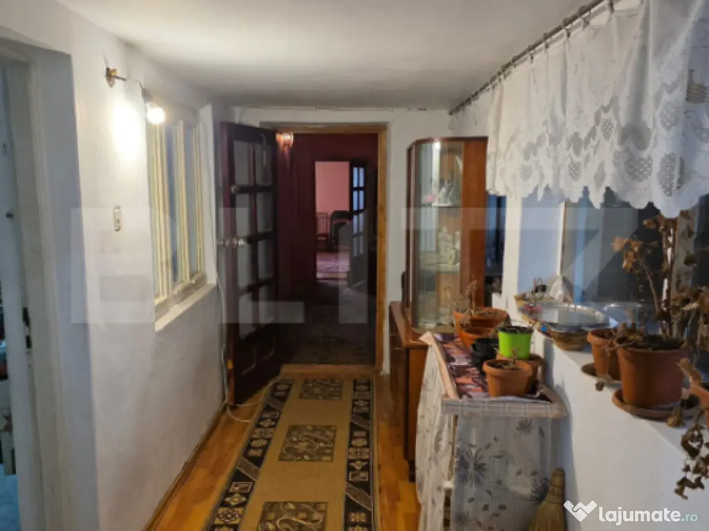 Casă cu teren generos și baltă de pescuit – Găești 