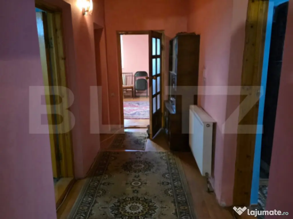 Casă cu teren generos și baltă de pescuit – Găești 