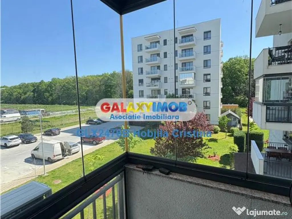 Apartament 3 camere mobilat utilat Baneasa Greenfield 