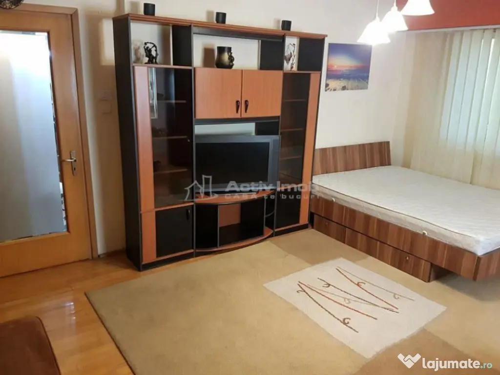 Metrou Timpuri Noi - garsoniera - mobilata si utilata 