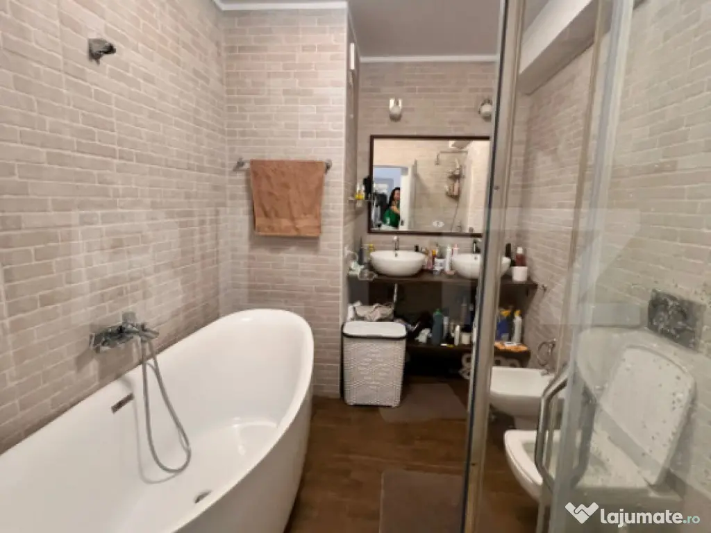 Apartament 3 camere,zona buna,mobilat si utilat+uscatorie pa