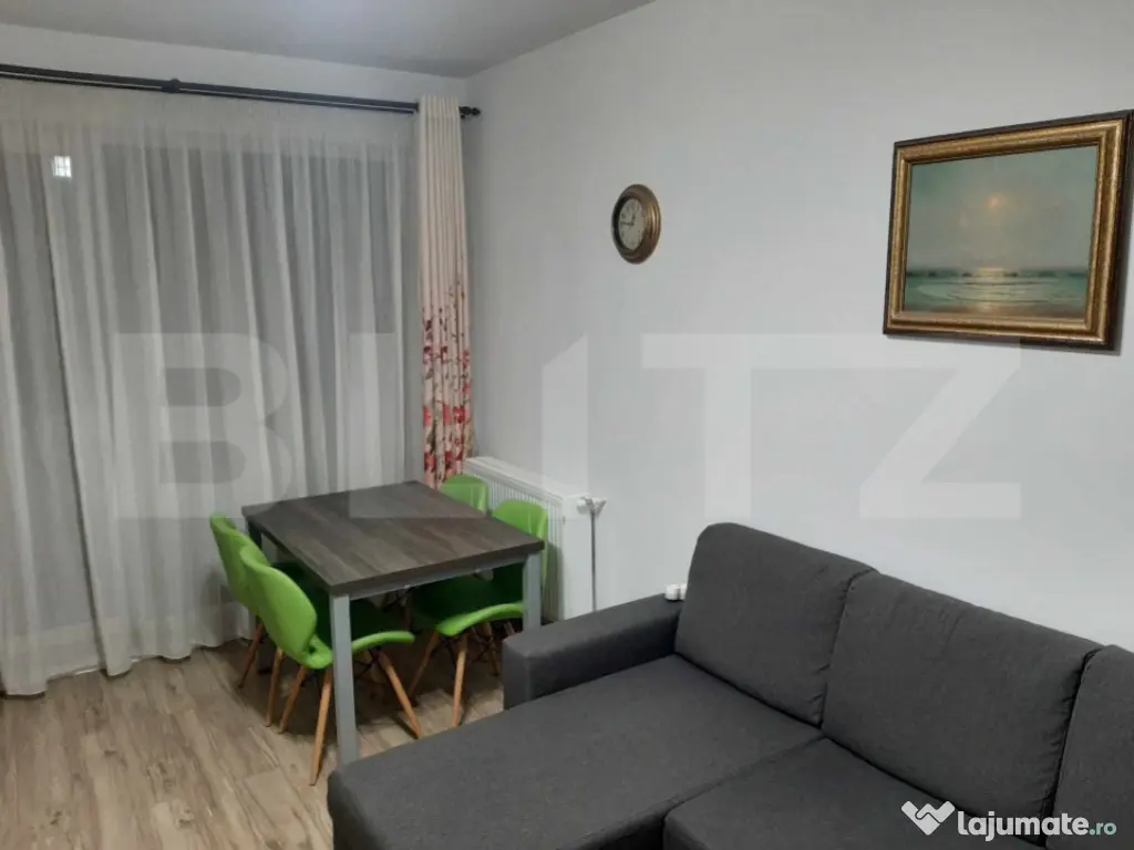 Apartament 2 camere, 46 mp, balcon 5 mp, parcare, zona semic