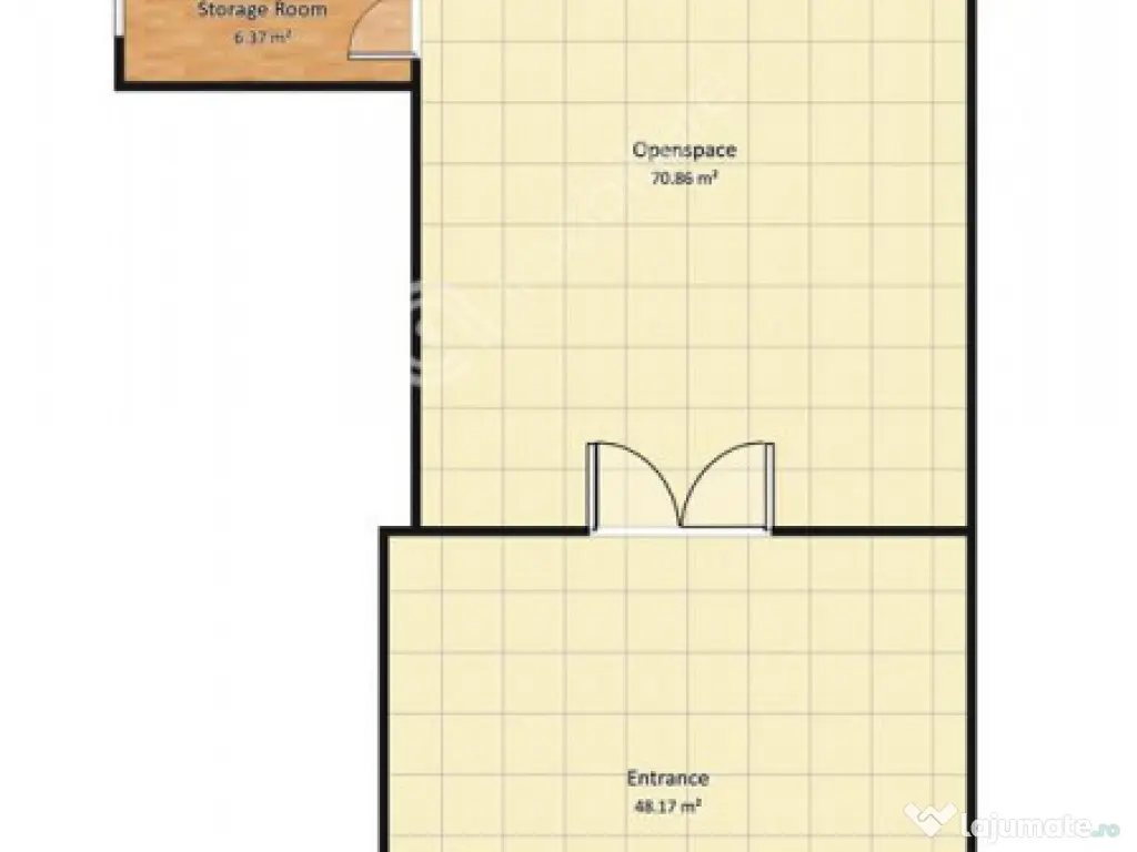 Spatiu comercial cu vad 132 mp utili si 6 locuri de parcare 