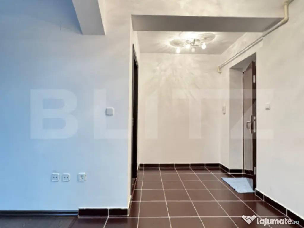 Apartament de vânzare, 39 mp +7 mp balcon, nelocuită, Stej 