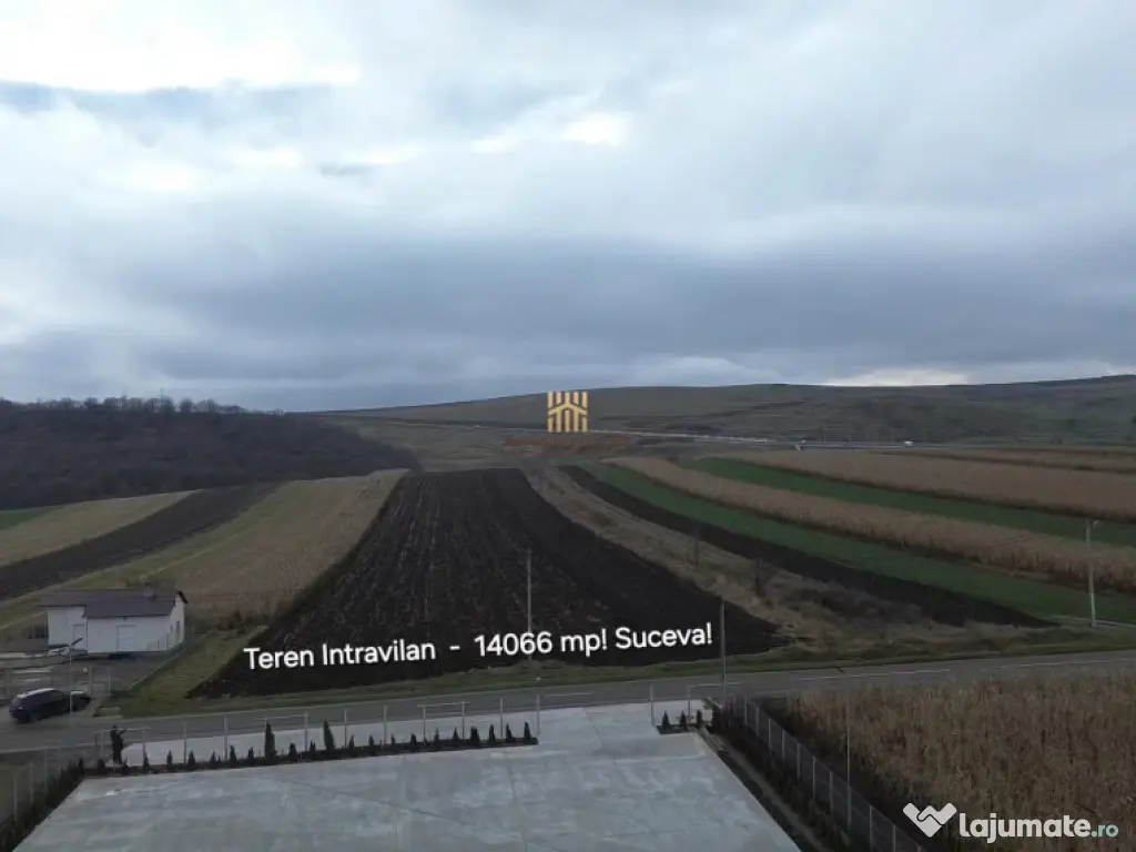 Teren Intravilan 14066 mp 1,4 hectare Suceava Mihoveni 