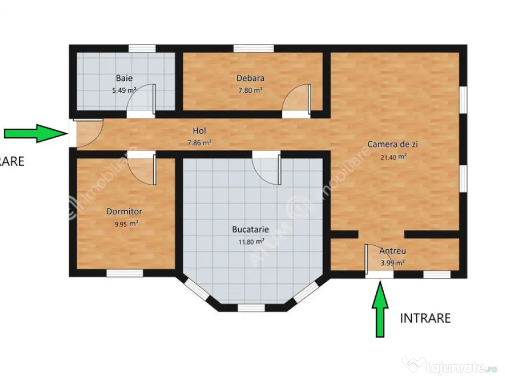 Casa individuala cu 5 camere si 3 bai cu teren de 356 mp zon 