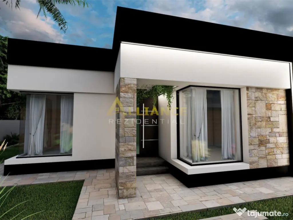 Casa Stil Mediteranean | 4 camere | 3 bai | Incalzire prin p 