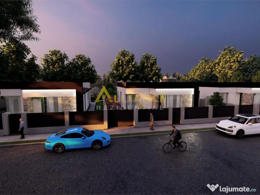 Casa Stil Mediteranean | 4 camere | 3 bai | Incalzire prin p 