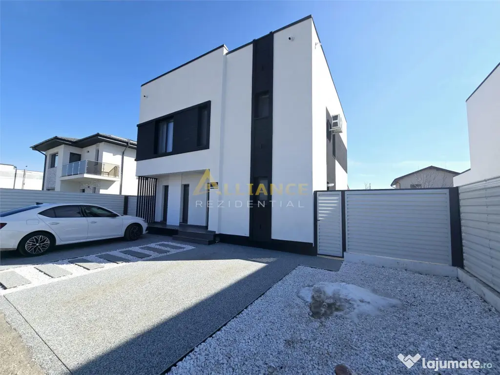 VILA MOBILATA SI UTILATA - 5 camere - 3 bai - dressing - 456