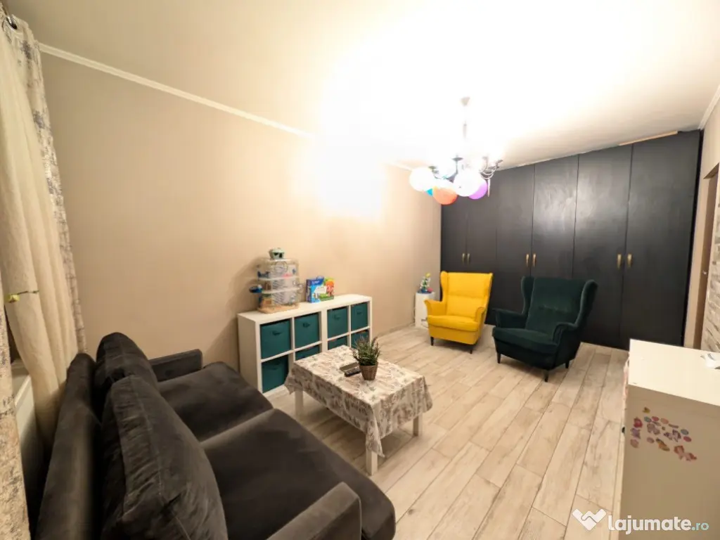 Apartament 2 camere si curte | Zona foarte buna | Mobilat complet 