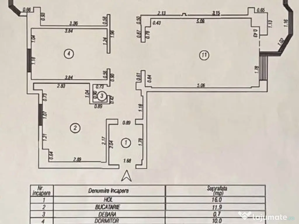 Patru camere comfort maxim 