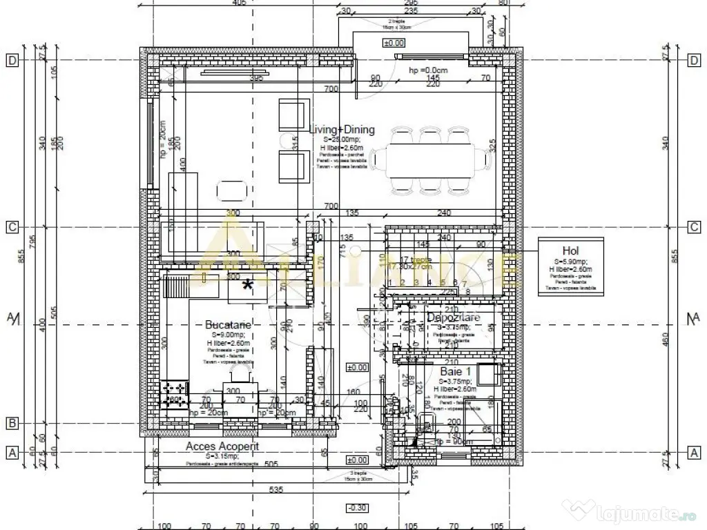 {STRADA MIORITA} Vila individuala cu 4 camere, 120 MPU Ter