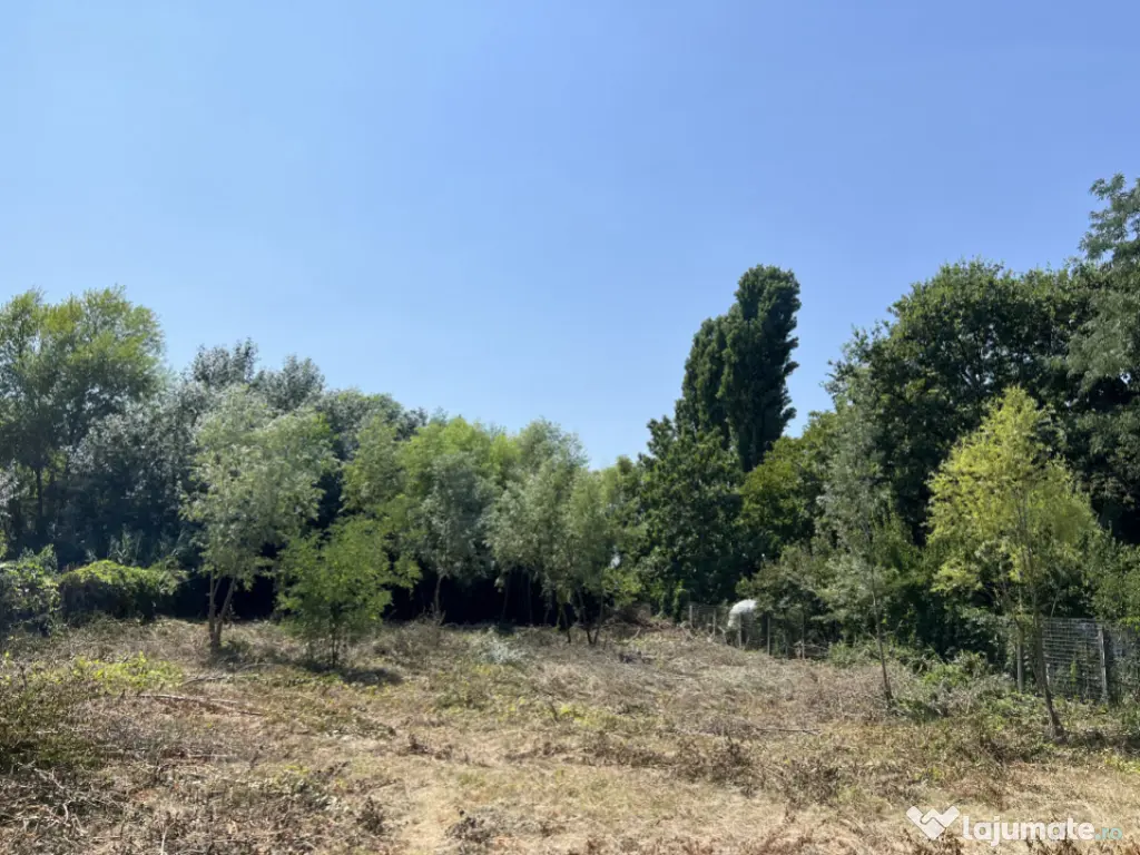 Teren cu deschidere la Lac Snagov. 