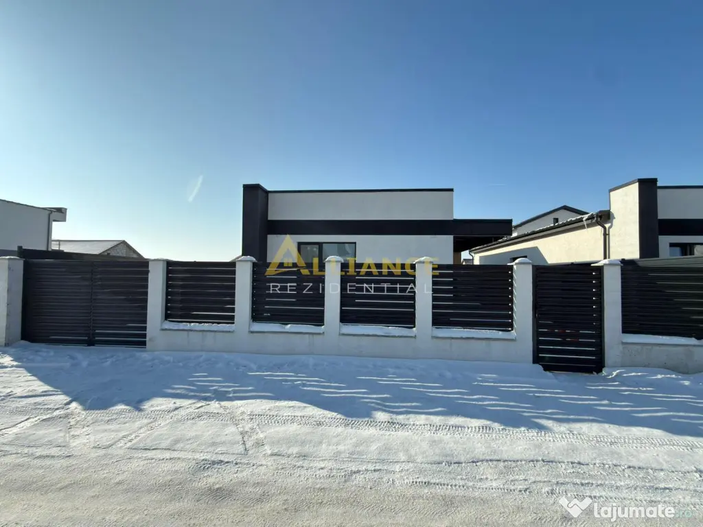 Casa individuala | Parter | 3 camere 2 bai | Incalzire prin