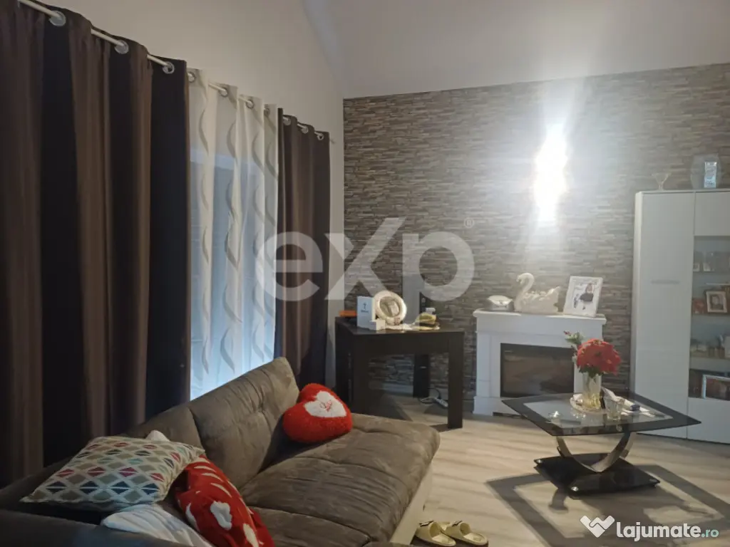 Vilă 4 camere cu garaj dublu, teren 500 mp, Albota – zon? 