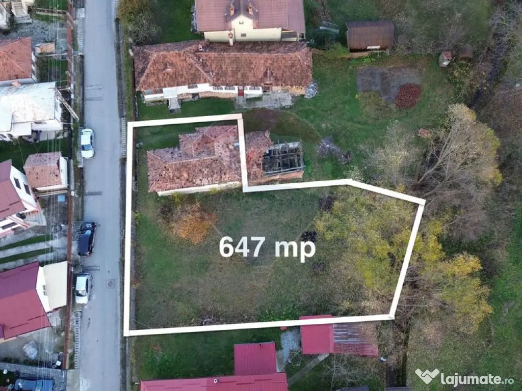 Casă si teren de vânzare in Leresti la super preț 