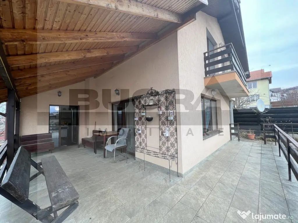 Casa individuala, 4 camere, 150mp utili, garaj, Chinteni 