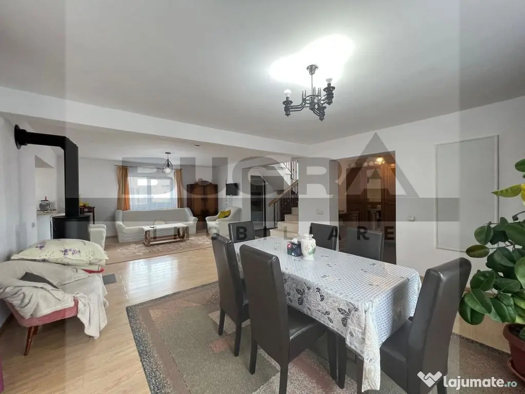 Casa individuala, 4 camere, 150mp utili, garaj, Chinteni 