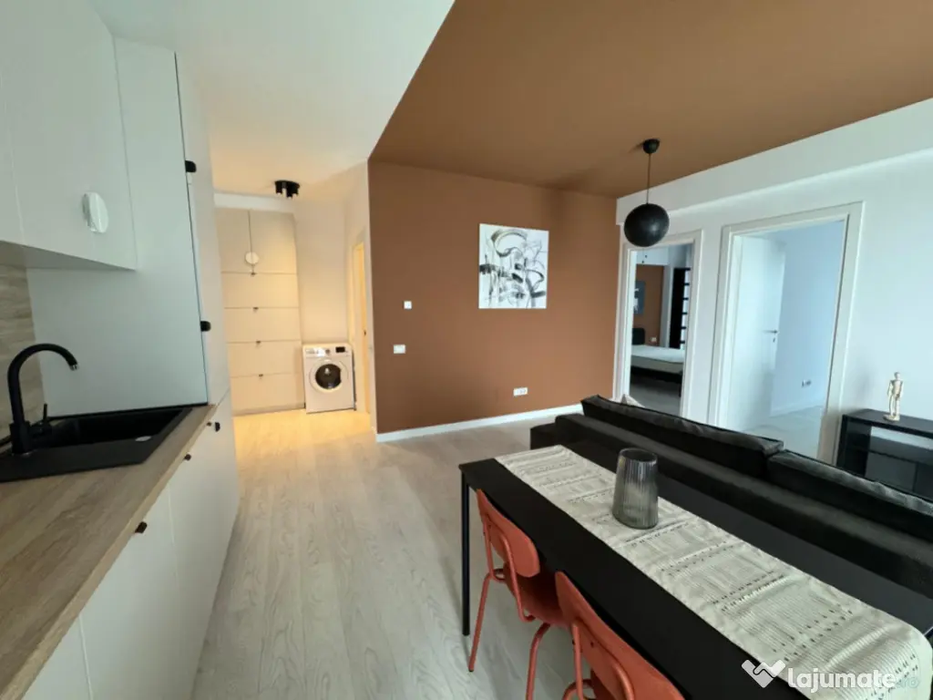 3 Camere Mobilat si Utilat Modern - Complex pe Malul Lacului 