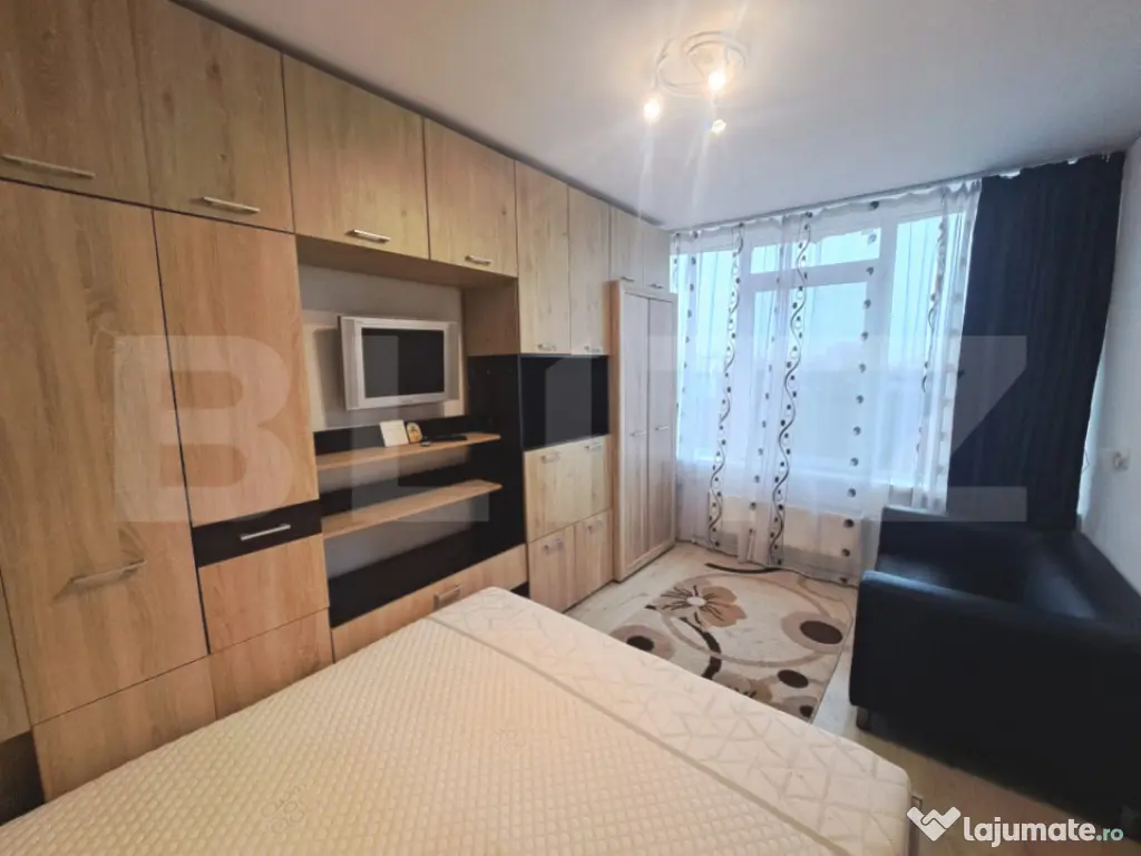 Garsonieră de vanzare, complet mobilată și utilata, 28 mp