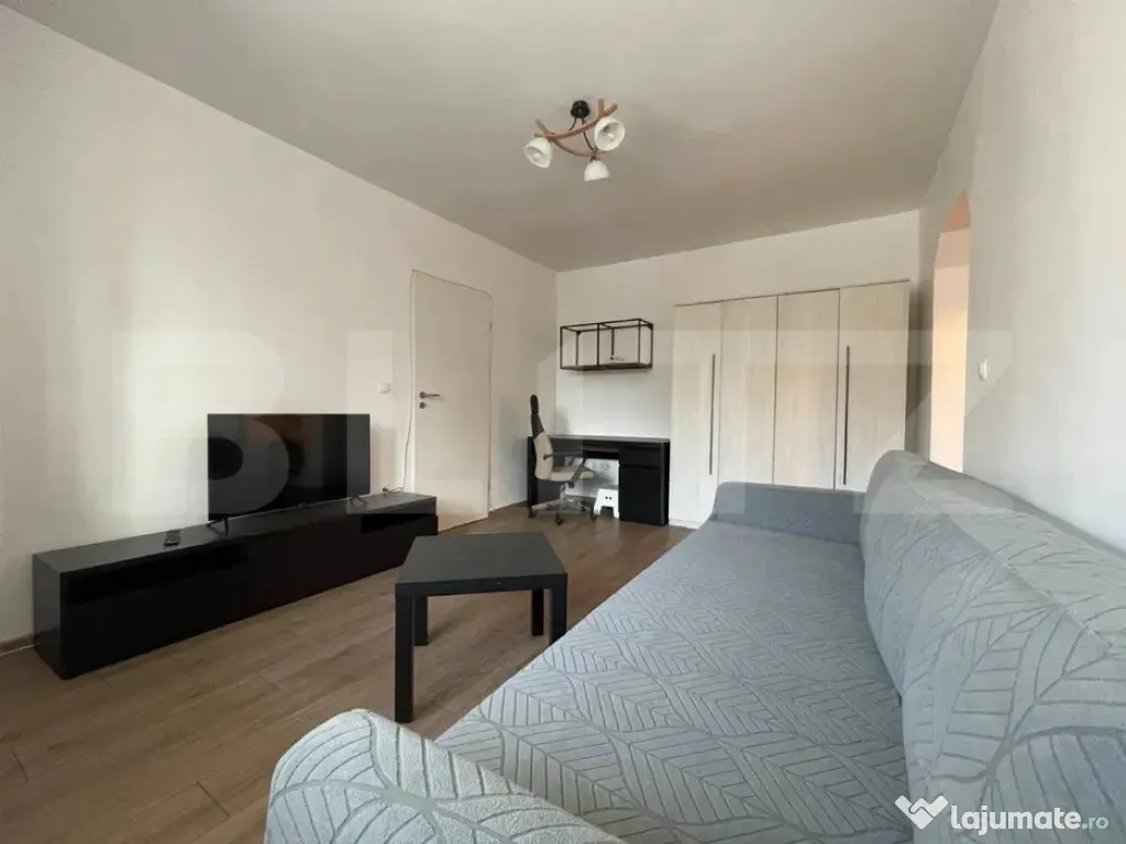 Inchiriez apartament 2 camere, complet mobilat si utilat!