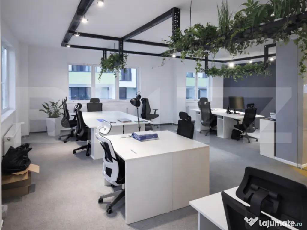 Birou finisat clasa A, 220 mp, zona Calea Turzii, 3 parcari