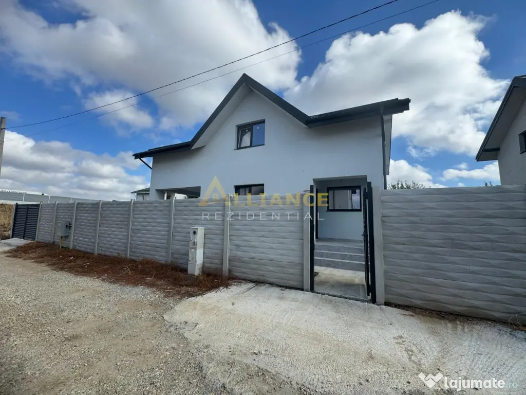 Vila individuala -4 camere 3 bai - teren 308mp