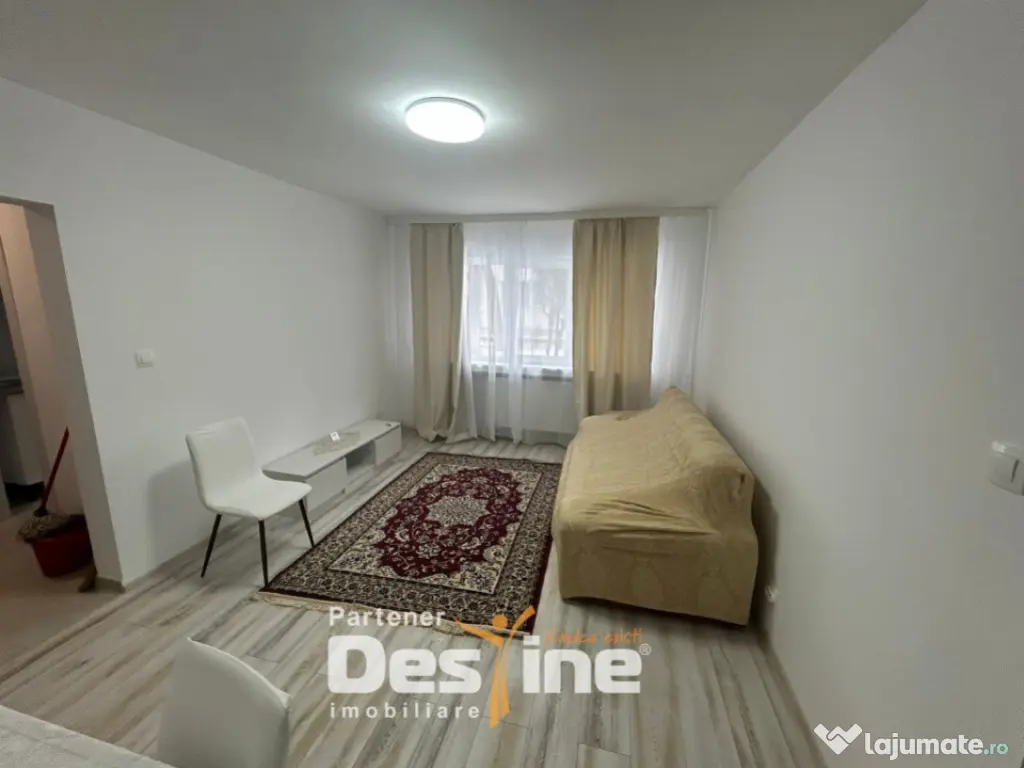 Podu Ros - Apartament 2 camere, Centrala termica, mobilat
