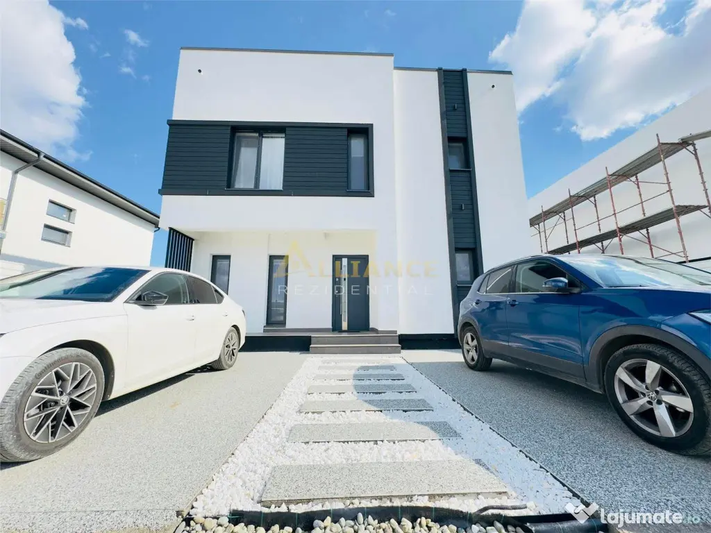 Vila individuala - 4 camere- 2 bai - 300mp teren