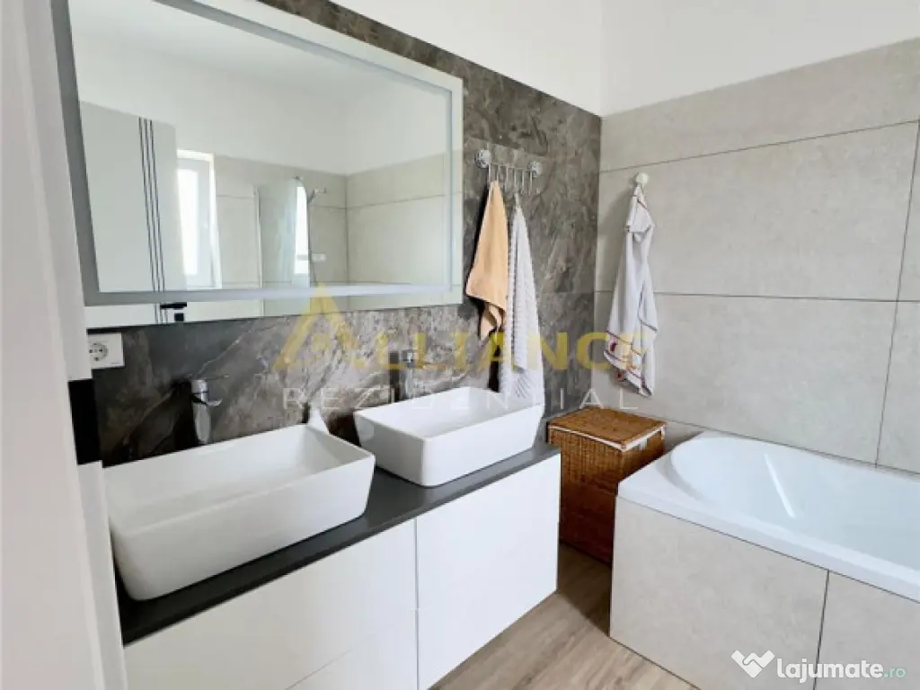 Vila individuala - 4 camere- 2 bai - 300mp teren