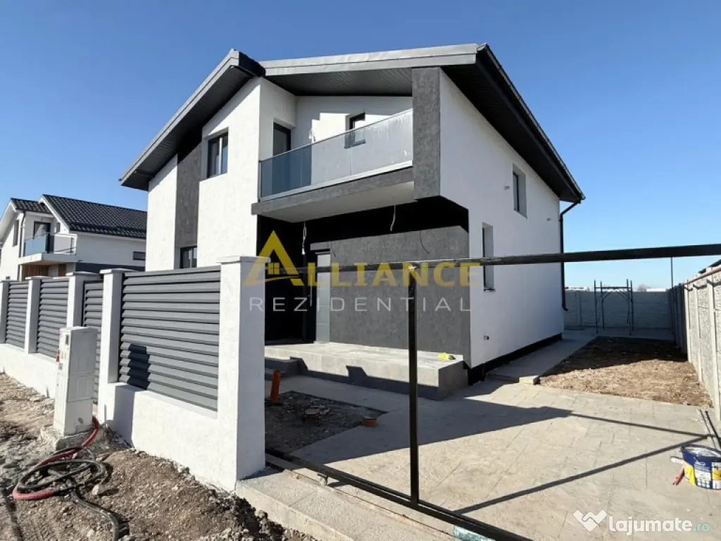 Casa individuala P M - 4 camere - 2 bai - 380 mp teren