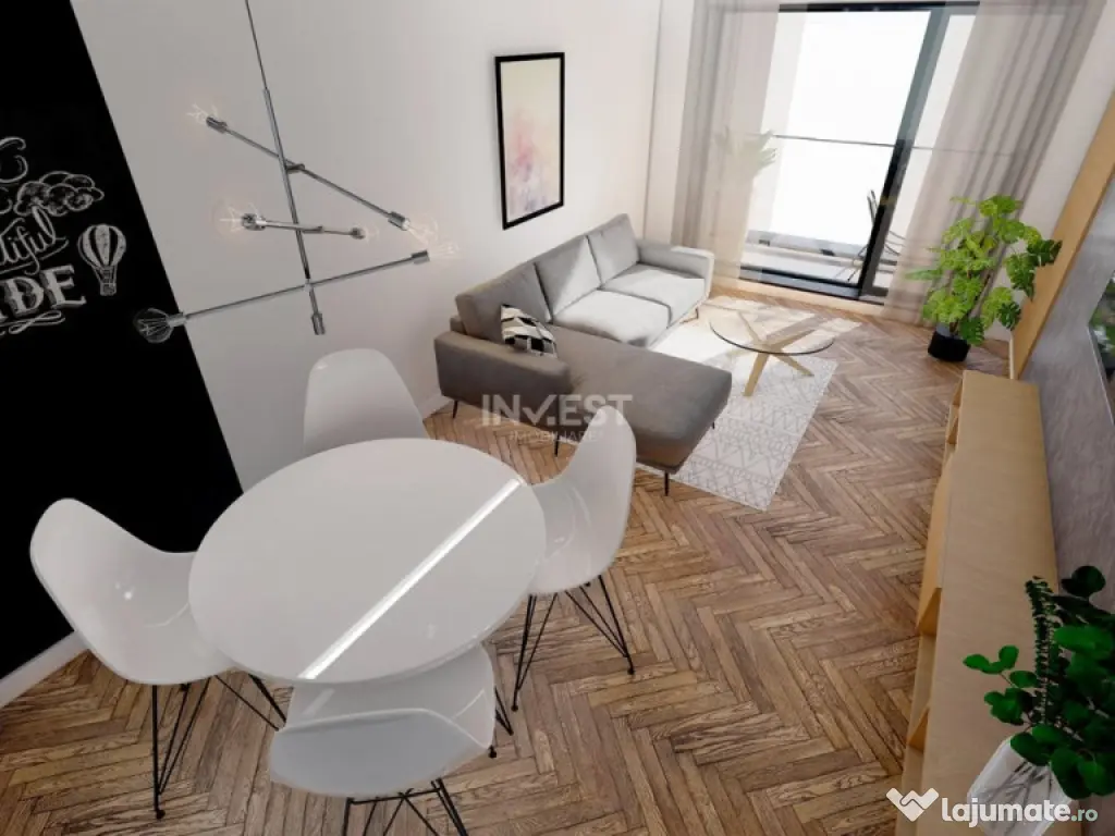 Tătărași - Apartamente SMART cu 2 camere în bloc nou, co 