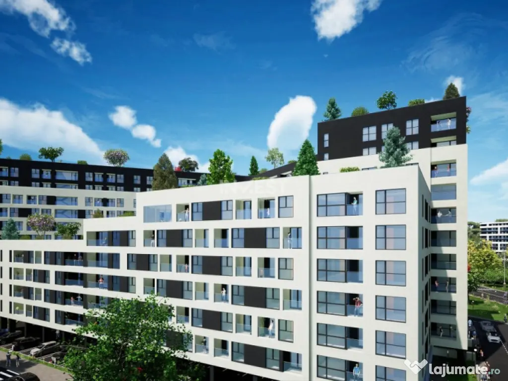 Tătărași - Apartamente SMART cu 2 camere în bloc nou, co 