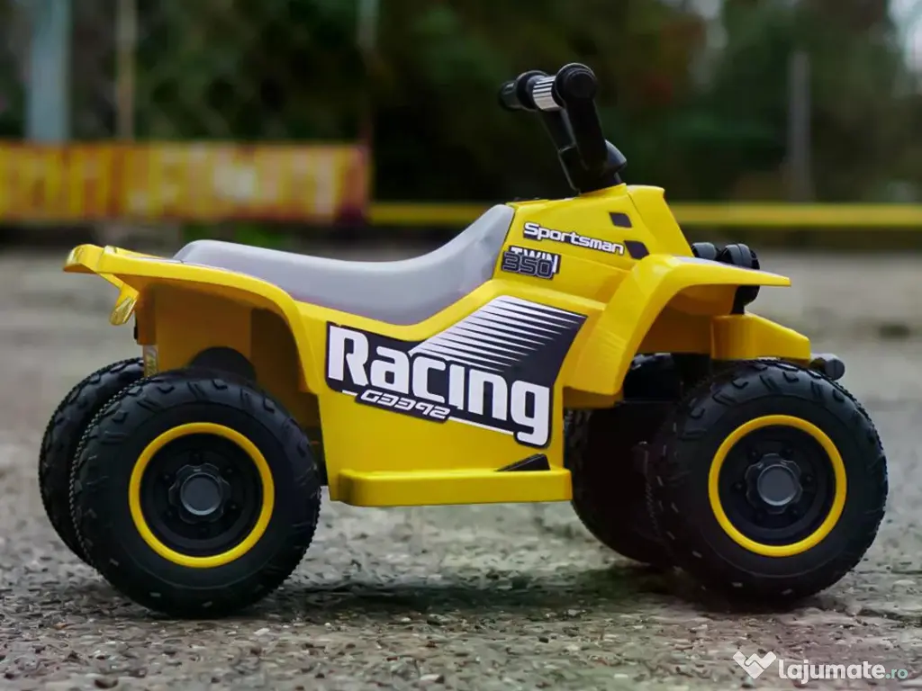 ATV electric pentru copii, Kinderauto BBH-029 35W 6V cu telecomanda Yellow 