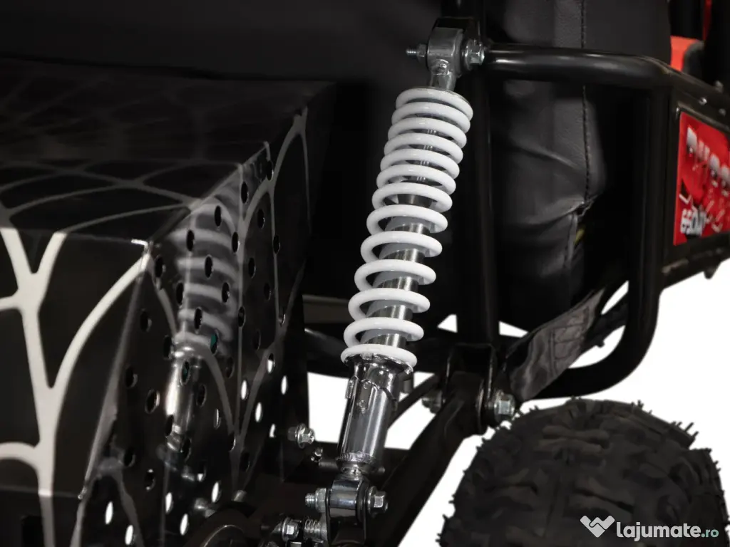 Buggy electric pentru 2 copii NITRO Gokart Hunt 650W 36V 20Ah Green 