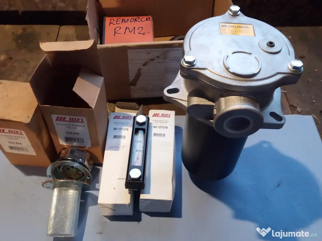 Pompa hidraulica PRD3 214 216 si 2 rezervoare hidraulice