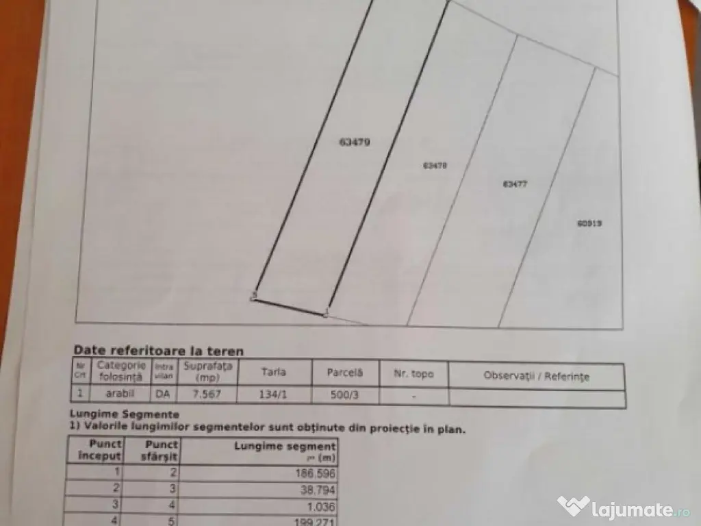 Teren intravilan 7567mp, certificat de urbanism, Magurele