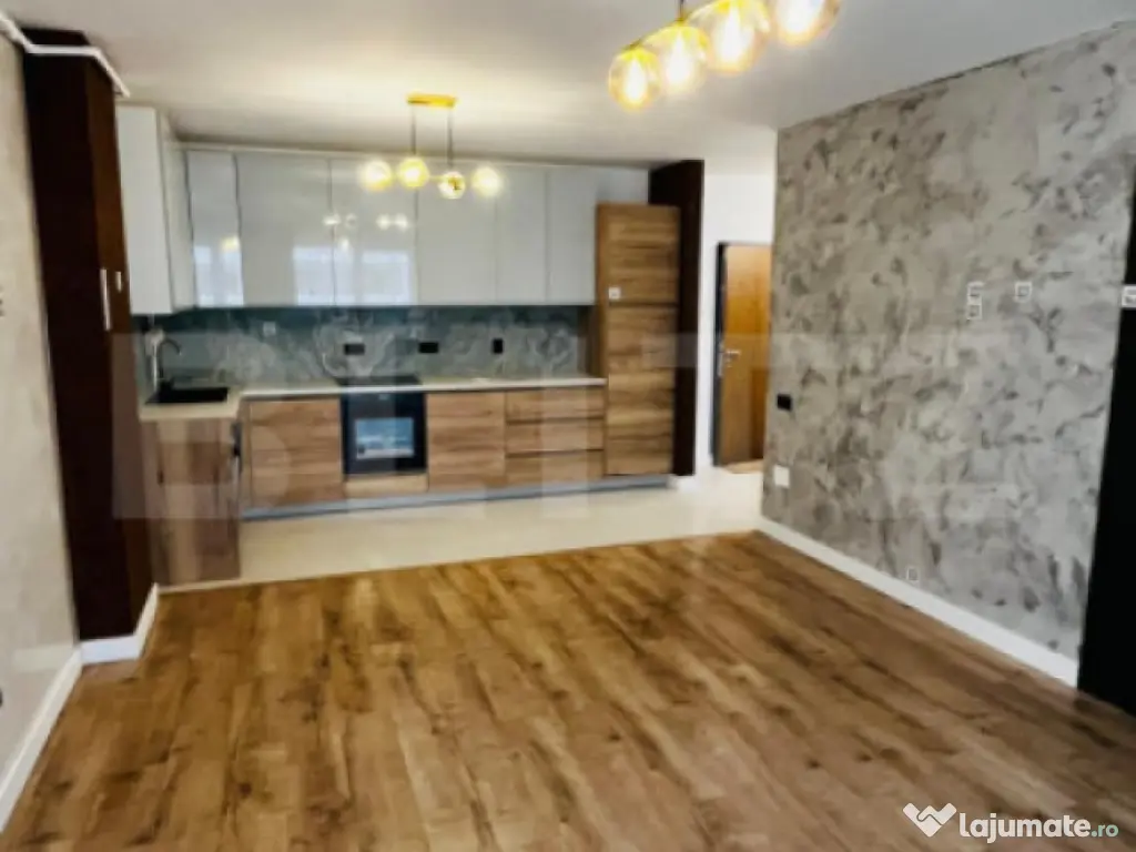 Apartament modern cu 2 camere, nou, finisat, 53mp, parcare, 